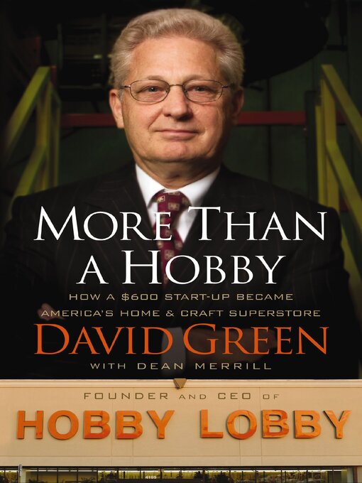 Title details for More Than a Hobby by David Green - Available